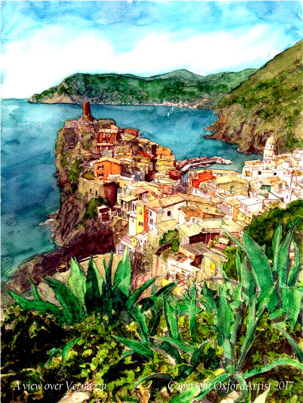 076 A view over Vernazza cc 600x800