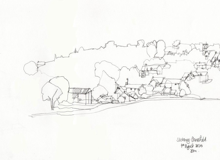 Another view of Stonesfield – OxfordArtist